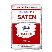 Eurogips Saten/25кг, шпаклівка гіпсова, Туреччина